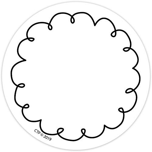 Creative Teaching Press Loop-de-Loop 3 Designer Cut-Outs 8769