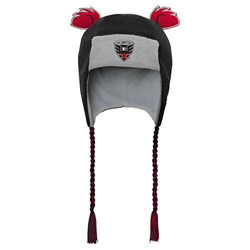 MLS D_C_ United R S67DL Boys Ears Trooped Hat One Size Black