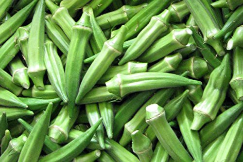 Okra Seeds- Clemson Spineless- 100 Seeds