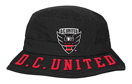 MLS D_C_ United R S67EB Boys Bucket Hat One Size Black