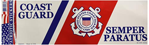 EagleEmblems BM0091 Sticker-USCG Logo 3_5x10