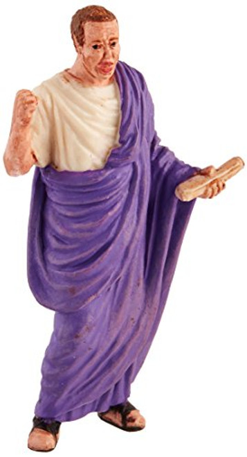 Safari Ltd_ Ancient Rome Collection - Senator of Ancient Rome Figurine Non-toxic and BPA Free