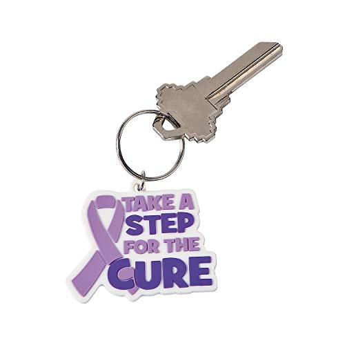 Fun Express - Relay Key Chain - Apparel Accessories - Key Chains - Novelty Key Chains - 12 Pieces