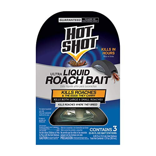 Hot Shot HG-96591 Ultra Liquid Roach Bait 3-Count Hot Shot HG-96591 Ultra Liquid Roach Bait 3-Count