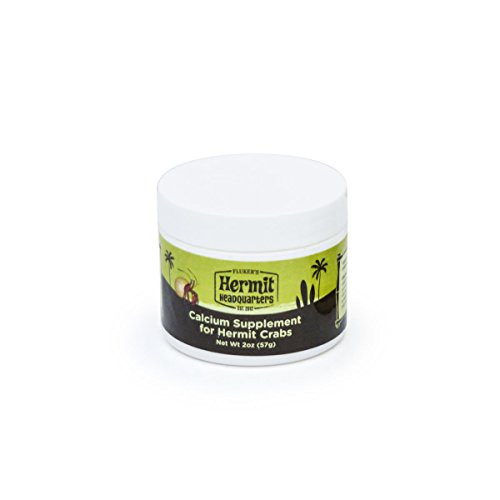 Flukers Calcium Supplement for Hermit Crabs with Honey Powder, 2-Ounce