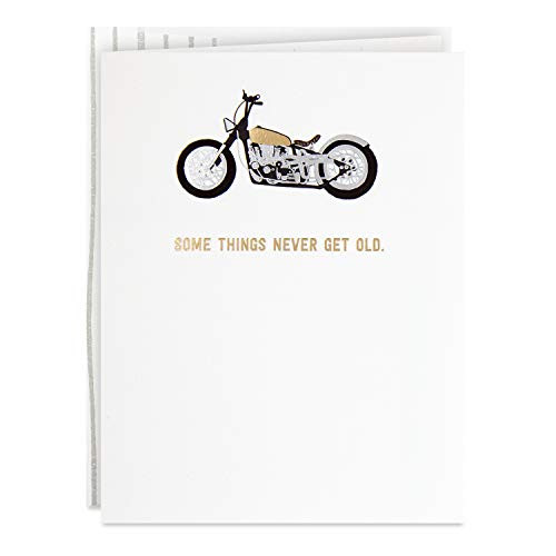 Hallmark Good Mail Motorcycle Birthday Card for Him Some Things Never Get Old 0499RZR1062