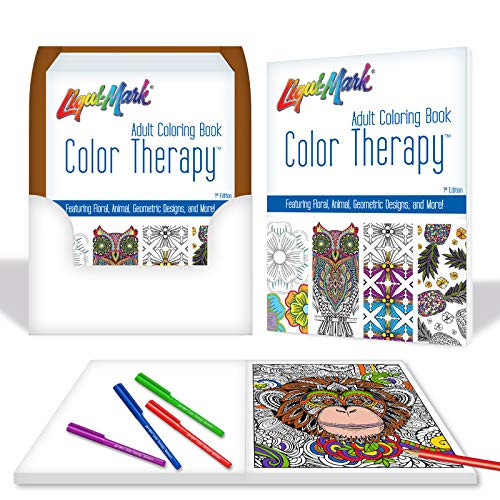 Color Therapy Coloring Book - 1st Edition