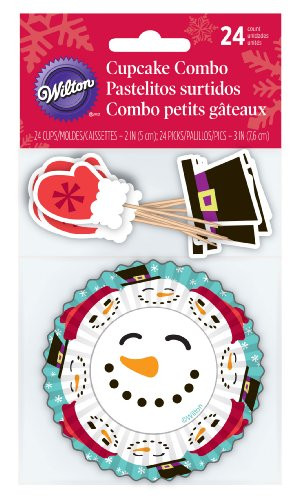 Wilton 415-1818 24-Pack Merry and Sweet Combo