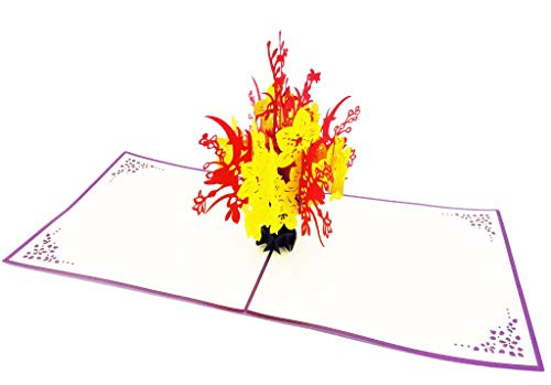 Flower Pop Up Card 3D Flower Greeting Card Pop Up Card for All Occasions Birthday Retirement Congratulations Mothers Day Thank You Pop Card Express Flower Pop Up Card 3D Flower Greeting Card Pop Up Card for All Occasions Birthday Retirement Congratulations Mothers Day Thank You Pop Card Express