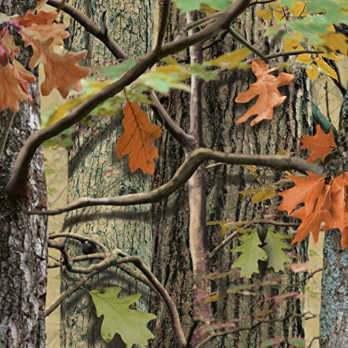 Creative Converting 665676 Lunch Napkins, 18 Count, Hunting Camo