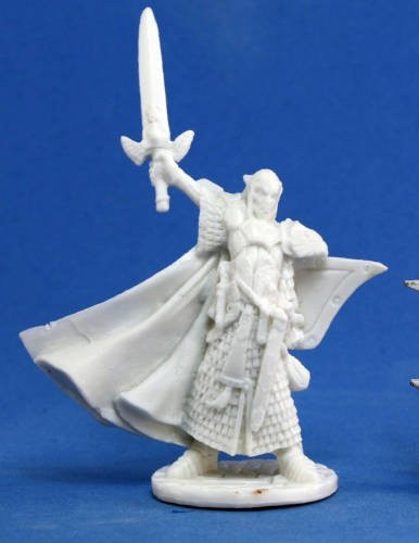 Reaper Turanil, Male Elf Paladin 77044 Miniatures