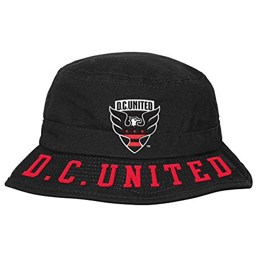 MLS D_C_ United R S47EB Boys Bucket Hat One Size Black