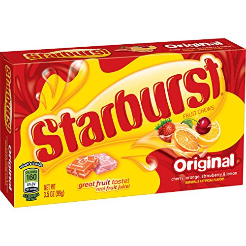 Starburst Original Fruit Chews Candy Theater Box 3_5 ounce