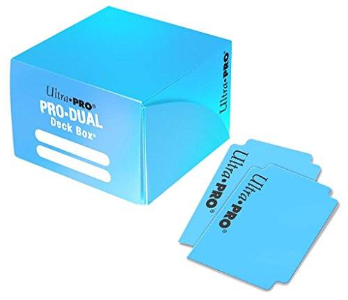 Ultra Pro Dual Standard Deck Box, Light Blue