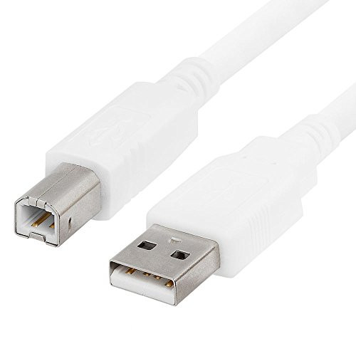 Cmple - USB Printer Cable USB 2_0 A Male to B Male USB Cord for Printers Scanners External Hard Drives Camera - 3 Feet