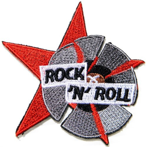 ROCK N ROLL Music Band Logo Punk Rock Rockabilly Jacket T-shirt Patch Sew Iron on Badge Sign Costum ROCK N ROLL Music Band Logo Punk Rock Rockabilly Jacket T-shirt Patch Sew Iron on Badge Sign Costum