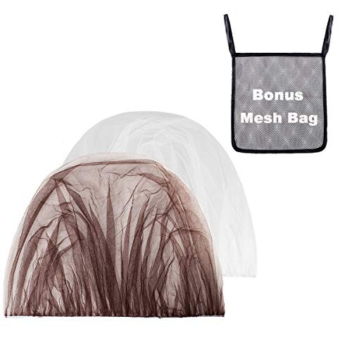 Mosquito Net for Stroller 2 Pack - Infant Insect Shield Netting for Carseat Jogger Carriage Bug Net Mosquito net for Baby Carrier Net Cover