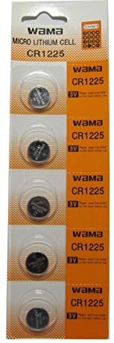 Powertron 5 CR1225 3V Lithium Batteries