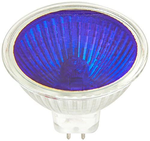 Bulbrite EXNB 50-Watt 12-Volt Halogen MR16 Bi-Pin Blue