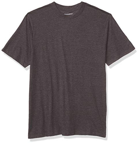 Smiths Workwear Mens Quick Dry Short Sleeve Crew Neck TEE Grey Heather XX-Large