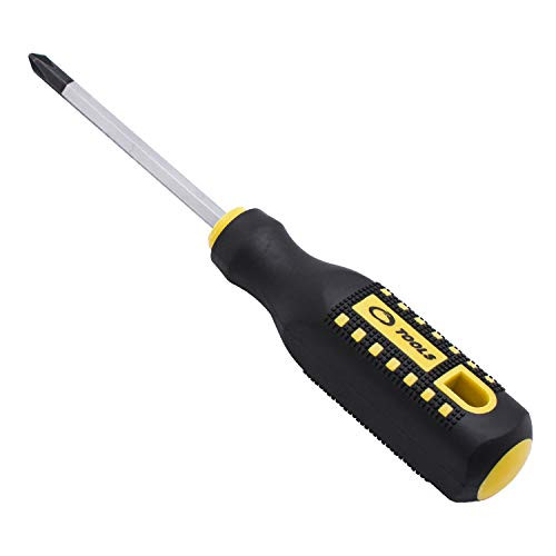 Convy GJ-0113 Phillips Screwdriver Cross Head Screwdriver with Non-Slip Rubber Handle PH 575