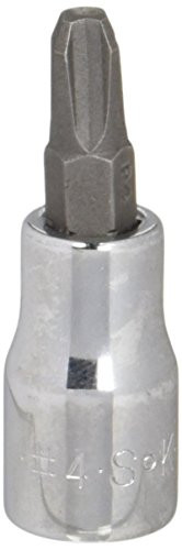 SK Hand Tool 45481 Number-1 38-Inch Phillips Screwdriver Bit Socket Chrome