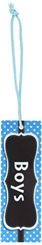 Teacher Created Resources Aqua Polka Dots Magnetic Boys Pass 77239