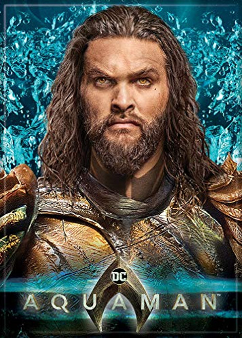 Ata-Boy DC Comics Aquaman Movie DC Comics Aquaman Close Up 2_5 x 3_5 Magnet for Refrigerators and Lockers Ata-Boy DC Comics Aquaman Movie DC Comics Aquaman Close Up 2_5 x 3_5 Magnet for Refrigerators and Lockers