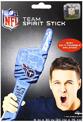 Anagram International 30 TITANS SPIRIT STICK CI-PKG Multicolor