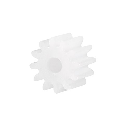 uxcell 30pcs Plastic Gears 12 Teeth Model 122A Reduction Gear Plastic Worm Gears for RC Car Robot Motor