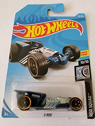 Hot Wheels 2019 Rod Squad 1010 Z-Rod Dark Blue