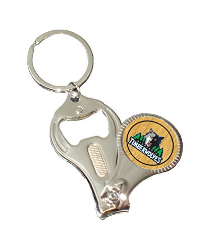 NBA Minnesota Timberwolves 3-in-1 Nail Clipper Keychain