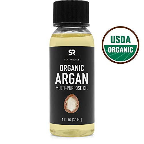 Organic Argan Oil by SR Naturals ~ 100 Multi-Purpose Oil for Hair Skin ~ USDA Certified Organic100 Pure Cold Pressed Organic Argan Oil by SR Naturals ~ 100 Multi-Purpose Oil for Hair Skin ~ USDA Certified Organic100 Pure Cold Pressed