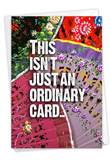 NobleWorks - Funny Card for Womens Birthdays - Old Lady Humor Notecard with Envelope - No Ordinary Card C3511BDG NobleWorks - Funny Card for Womens Birthdays - Old Lady Humor Notecard with Envelope - No Ordinary Card C3511BDG