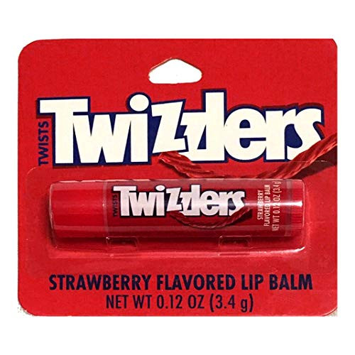 Taste Beauty 1 Stick Twizzlers Twists Strawberry Candy Flavored Lip Balm Gluten Free - Red Tube Carded - Net Wt_ 0_12 oz Taste Beauty 1 Stick Twizzlers Twists Strawberry Candy Flavored Lip Balm Gluten Free - Red Tube Carded - Net Wt_ 0_12 oz