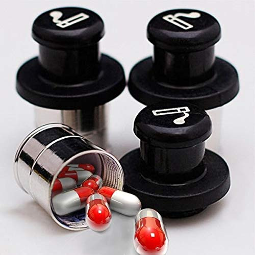 Butt Bat Car Lighter Shaped Metal Safe Secret Stash Diversion Pill Box Container Pack of 1
