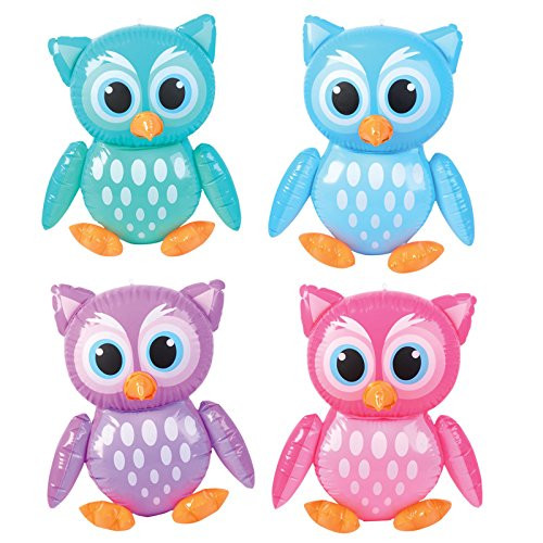 Rhode Island Novelty 24" Owl Inflate Pretend Play Toy Products