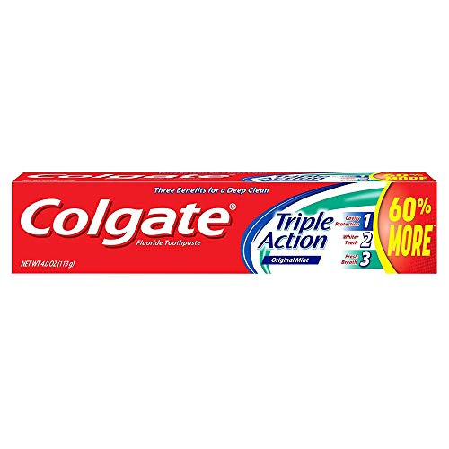 Colgate Triple Action Toothpaste 4 Ounce