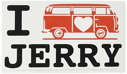 C&D Visionary Jerry Garcia Van Sticker
