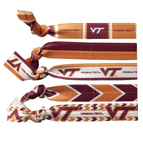 Littlearth NCAA Virginia Tech Hokies Knotted Hair Tie