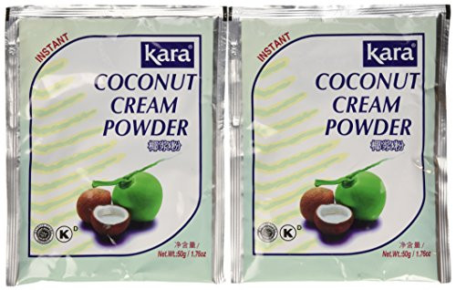 2 Packs Kara Coconut Cream Powder 1_76 Oz