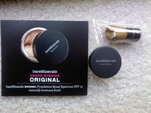 Bareminerals Original Foundation Broad Spectrum SPF 15 in Medium Dark Travel Size 0_3g