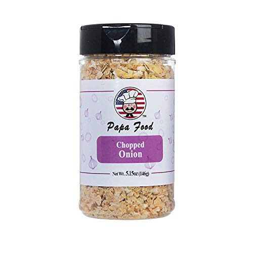 Papa Food All Natural Premium Onion Chopped 5_15 ounces1 Bottle
