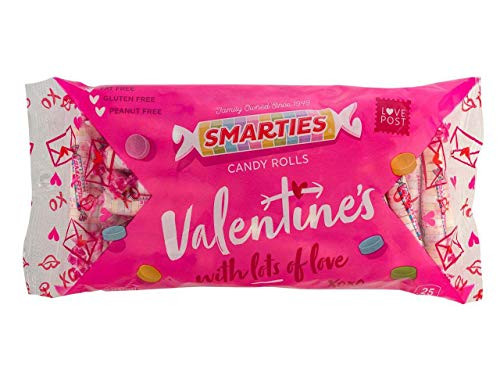 Smarties Valentines Candy Rolls 12 oz