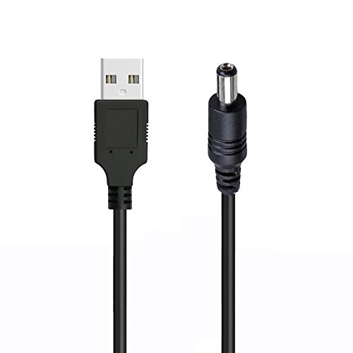 axGear USB to DC DC Barrel Jack Power Cable Adapter Wire Connector 5_5 x 2_1mm