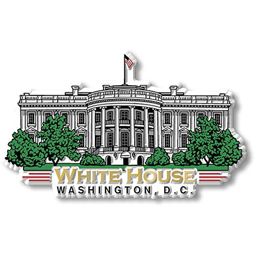 Washington D_C_ White House Magnet
