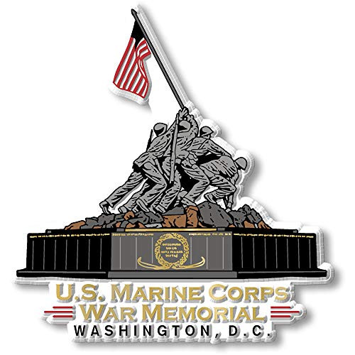 Washington D_C_ U_S_ Marines Corps War Memorial Magnet