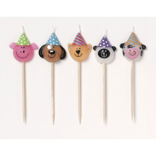 Barnyard Bash Pick Candles (5 per package)