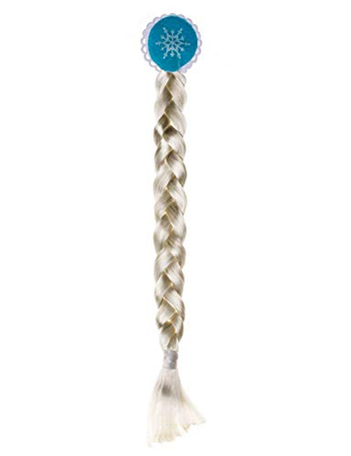 SaPeal Princess Snow Queen Costume Headband Hairpiece Cosplay Braided Wigs for Girls Princess Dress Up Accessories SaPeal Princess Snow Queen Costume Headband Hairpiece Cosplay Braided Wigs for Girls Princess Dress Up Accessories