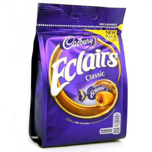 Original Classic Cadbury Chocolate Eclairs Imported from the UK England